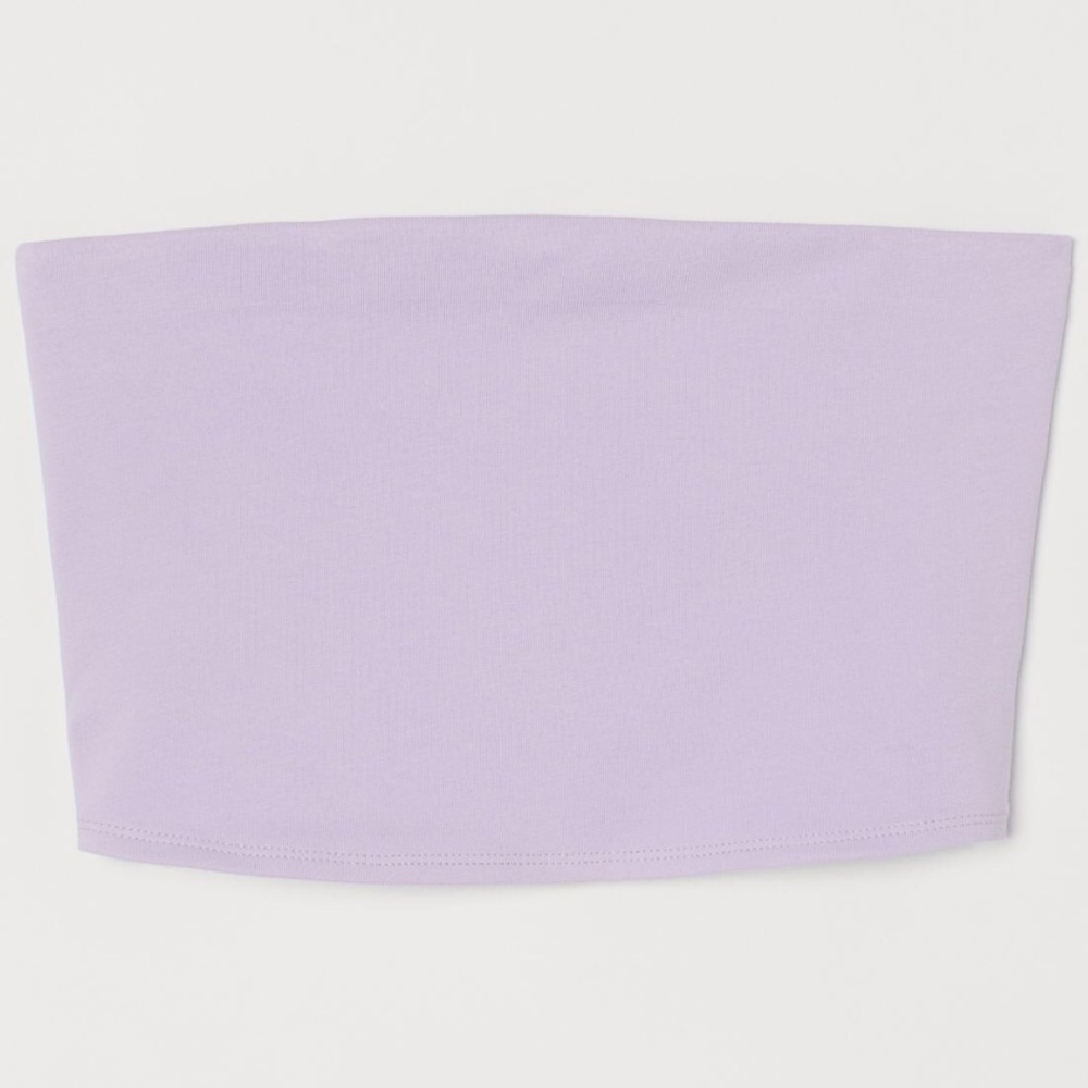 H&M light purple tube top